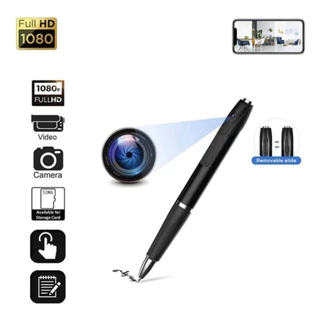 Micro Câmera Espiã Disfarçada Caneta Tira Foto 1080p gravador de vídeo digital dv gravador de voz portá dvr em Oferta na Shopee