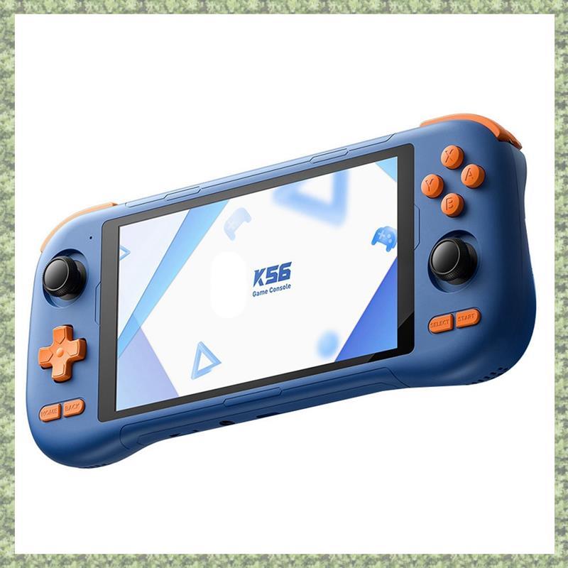 K56 Console De Videogame Portátil Tela Sensível Ao Toque De 5.5 Polegadas Android 14 WIFI5 Retro Game Player 50 Emulador