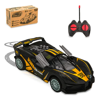 Carrinho Controle Remoto Moderno Speed Portas Abertura Esportivo Brinquedo Infantil Menino