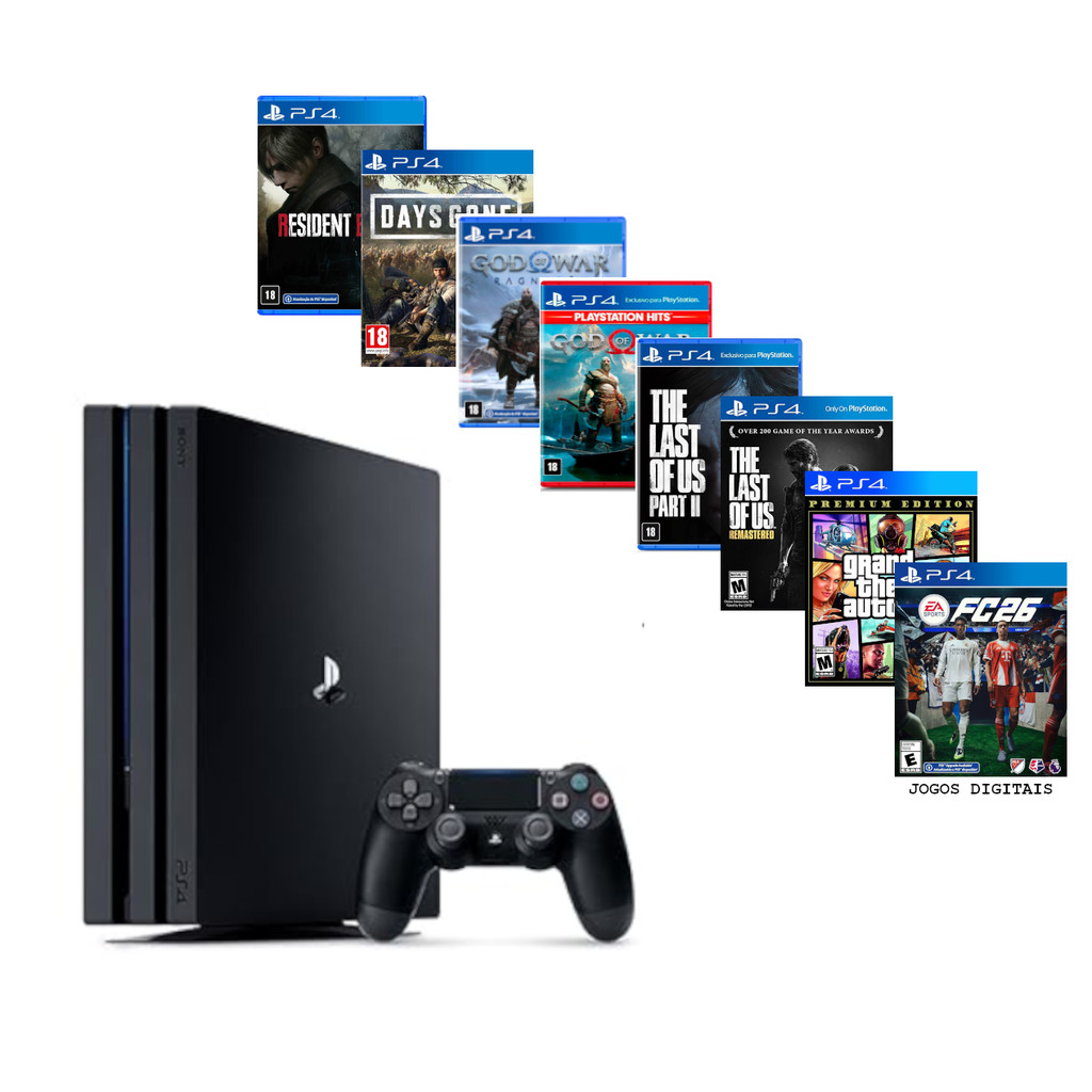 PS4 pro(PlayStation4)プレイステーション4 pro SONY Sony PlayStation 4 Pro 4K HDR l PS4 PRO Console CUH - 7215B