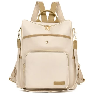 Mochila feminina fashion, portátil e de grande capacidade, à prova d’água