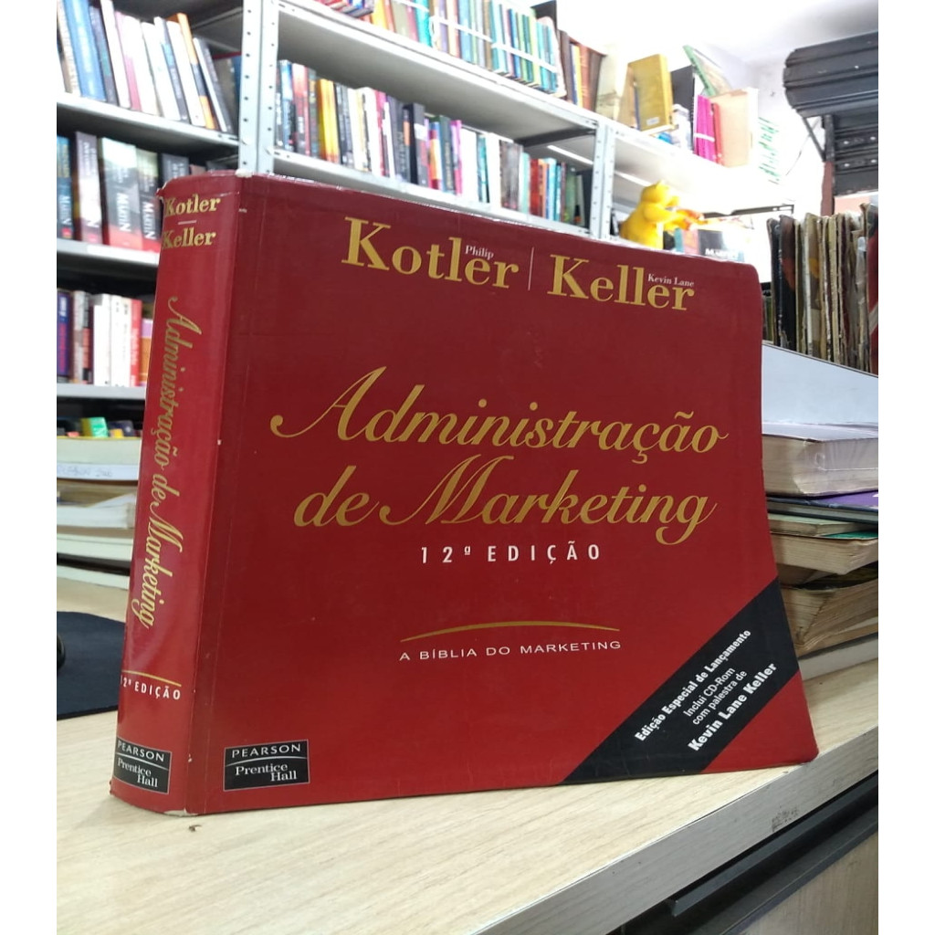 Administração de marketing autor Kotler e keller | Shopee Brasil