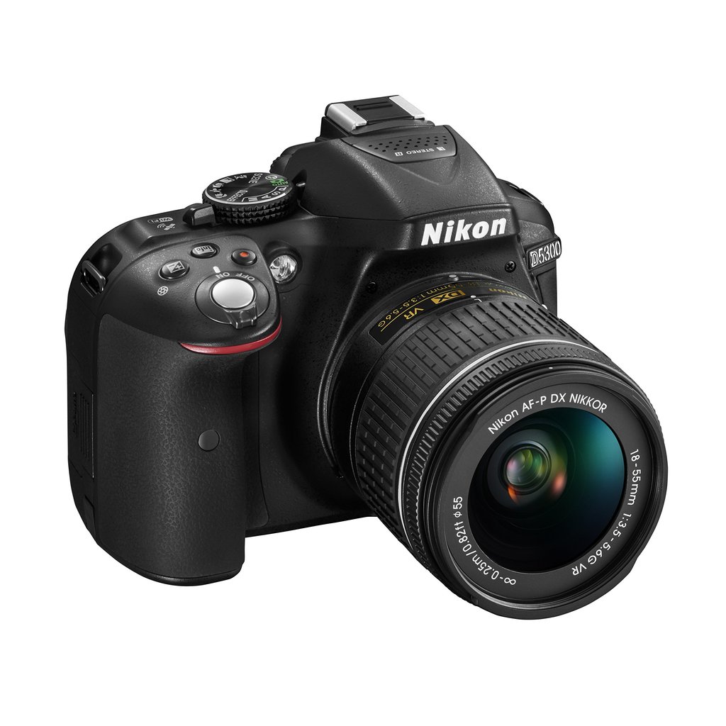 Do Japão [USADO]Nikon Digital SLR Camera D5300 AF-P 18-55 VR Lens
