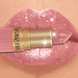 Batom Perolado Rosa Glitter Veludo Metálico À Prova D'água De Longa Duração Fosco Brilho Diamante Feminino Maquiagem Cos em Oferta na Shopee