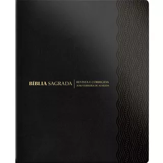 Bíblia Sagrada Com Espaço Para Anotações | ARC | Capa Luxo Preta em Oferta na Shopee