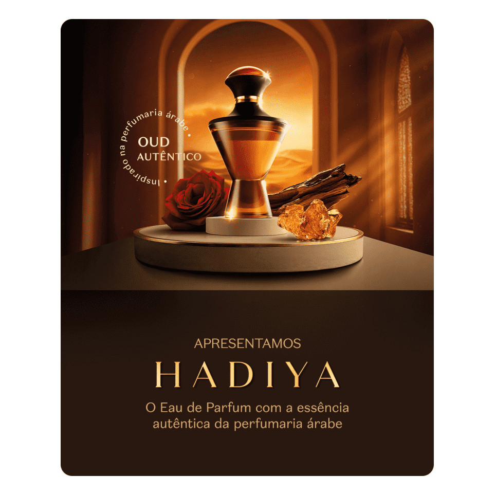 Hadiya Eau De Parfum 75 ml Perfume Arabe O Boticário Original | Shopee ...