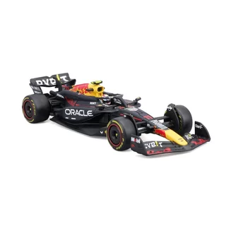 Carrinho Miniatura Burago F1 1:43 Red Bull Rb20 - Perez Com Capacete em Oferta na Shopee