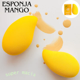 Kit 1/6/12 Peças Esponjas Faciais de Manga - Maquiagem Impecável Com Acabamento Suave e Uniforme - WL em Oferta na Shopee