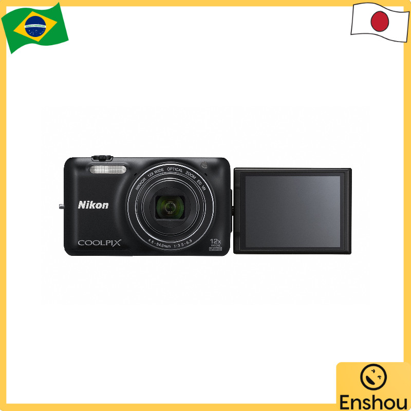 USED]Do Japão [USADO]Nikon COOLPIX S6600 Smart Black | Shopee Brasil