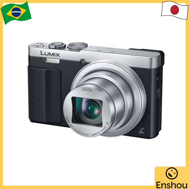 USED]Do Japão [USADO] Câmera Digital LUMIX TZ70 Óptica 30x Prata