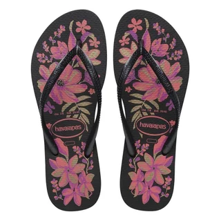 Havaianas Slim Organic Preto/Cinza/Ouro em Oferta na Shopee