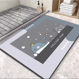 Tapete Hiper Absorvente Antiderrapante de Secagem Rápida em Oferta na Shopee