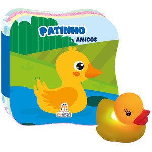 Conhecendo os animais - um livro de banho: patinho | Shopee Brasil