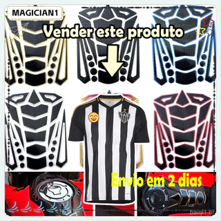 Adesivos Mágicos para Tanque de Motocicleta, Protetor Universal, Suprimentos para Motocicleta, Borda Colorida 9RSM