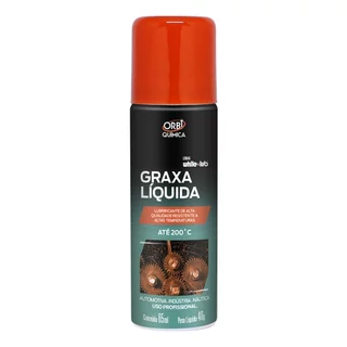 Graxa Líquida Orbi Spray 65ml/40g em Oferta na Shopee