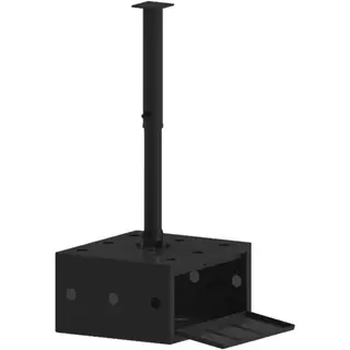 Suporte de Teto p/ Projetor 50-100cm Preto em Oferta na Shopee