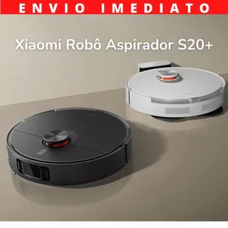 Robô S20+ Plus BIVOLT Aspirador Inteligente Xiaomi Mi Robot Vacuum - Versão Global