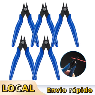 Conjunto de alicates de joias de 5 peças-aço manganês azul/preto 13x9cm-corte e modelagem-escolha Ideal para artesanato