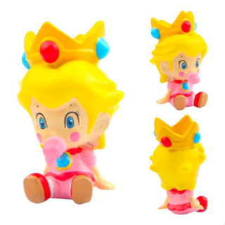 Mini Boneco Baby Peach 4,1cm Super Mario Colecionável Pvc em Oferta na Shopee