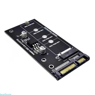 besteffie M 2 Para SATA3 Eficiência Placa Adaptadora SATA3 SSDs Converter NVME Atualizados SATA3 6 Gbps NGFFs