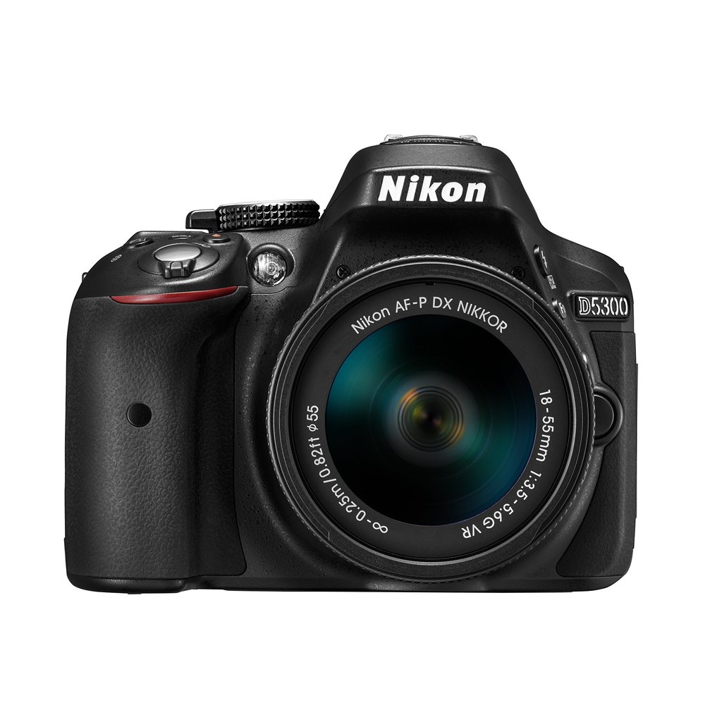 Do Japão [USADO]Nikon Digital SLR Camera D5300 AF-P 18-55 VR Lens