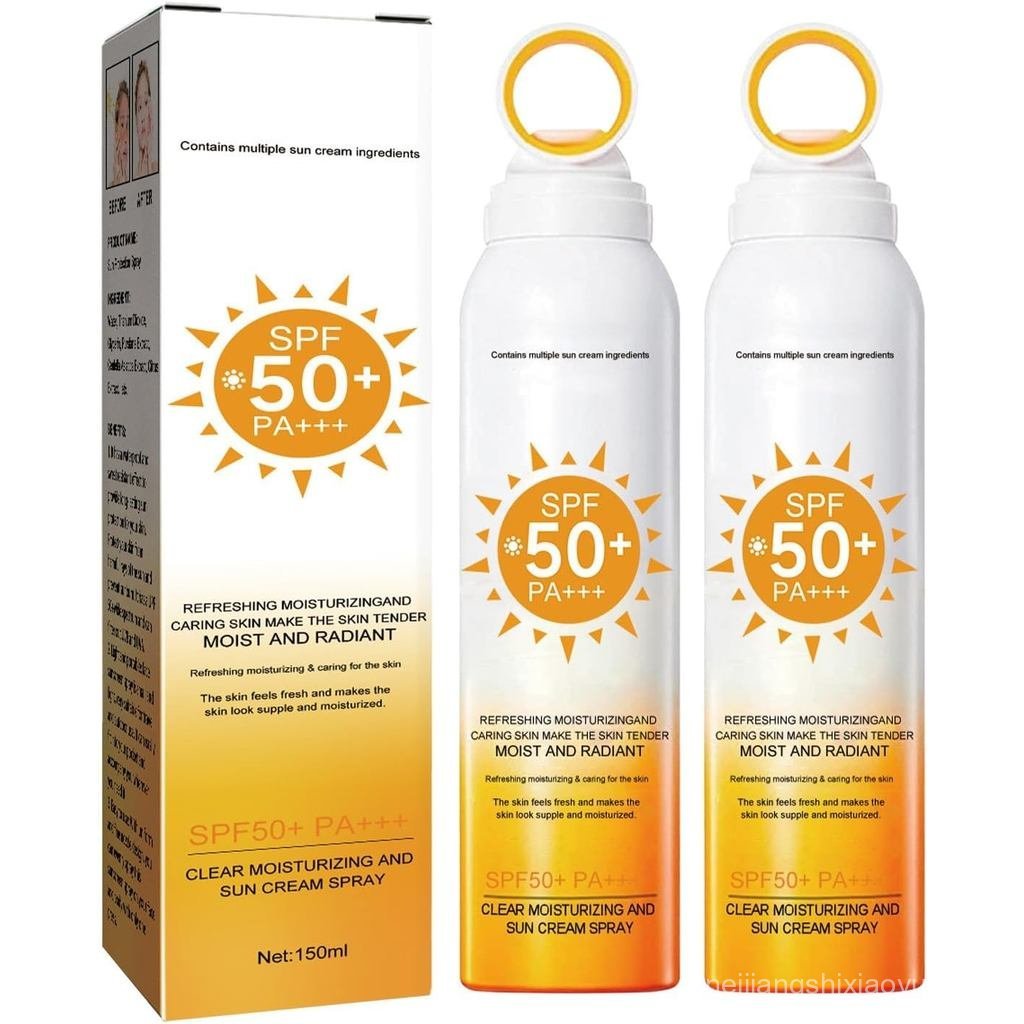 Sheer Setting Mist Sunscreen SPF 50, Makeup Setting Mist Spray ...