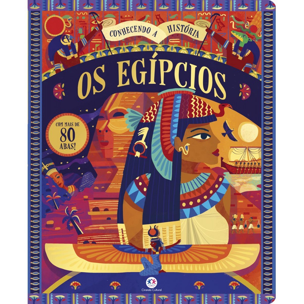 Livro Os egípcios - Conhecendo a História com abas | Shopee Brasil