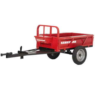 Carreta Agrícola TC 500-B para Microtrator 500kg Basculante com Freio Mecânico e Pneus 4.00-12 em Oferta na Shopee