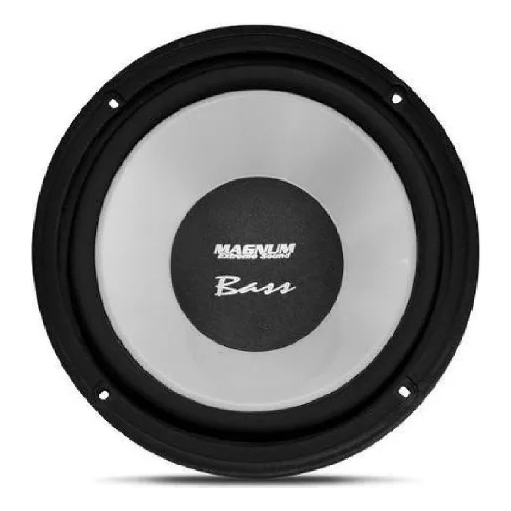Subwoofer Magnum Bass 8 Polegadas 300w Alto Falante Susp Bor