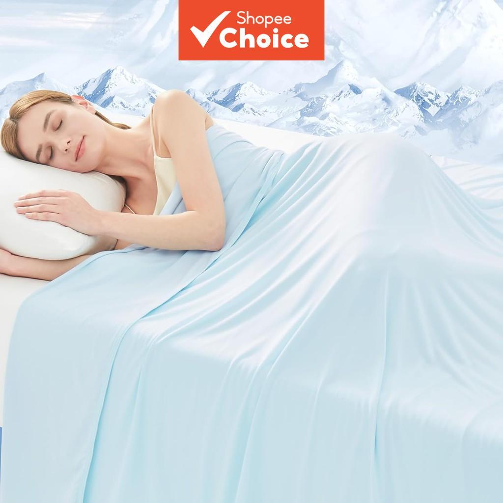 Cobertor De Resfriamento Q-Max > 0.5 Verão Para Travessas Quentes Design Duplo Armadilhas Leves Calor Mantém Você Fresco