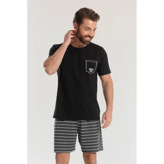 Pijama Adulto Masculino Camisa Básica Manga Curta Básico Clássico Clean em Oferta na Shopee