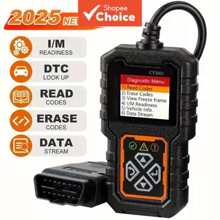 Scanner Obd Ii Universal Cy3001 Para Ler E Excluir Códigos De Falha De Veículos Pós-1996 Com Protocolo OBD2 em Oferta na Shopee