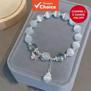 Pulseira Com Pingente De Borboleta Corrente Ajustável Joias Delicadas Elegantes Para Mulheres em Oferta na Shopee