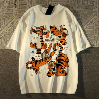 Camiseta Unissex Retrô Dsenho Tigrão 100% Algodão Fio 30.1 lançamento 2025 Envio Rápido Qualidade Premium