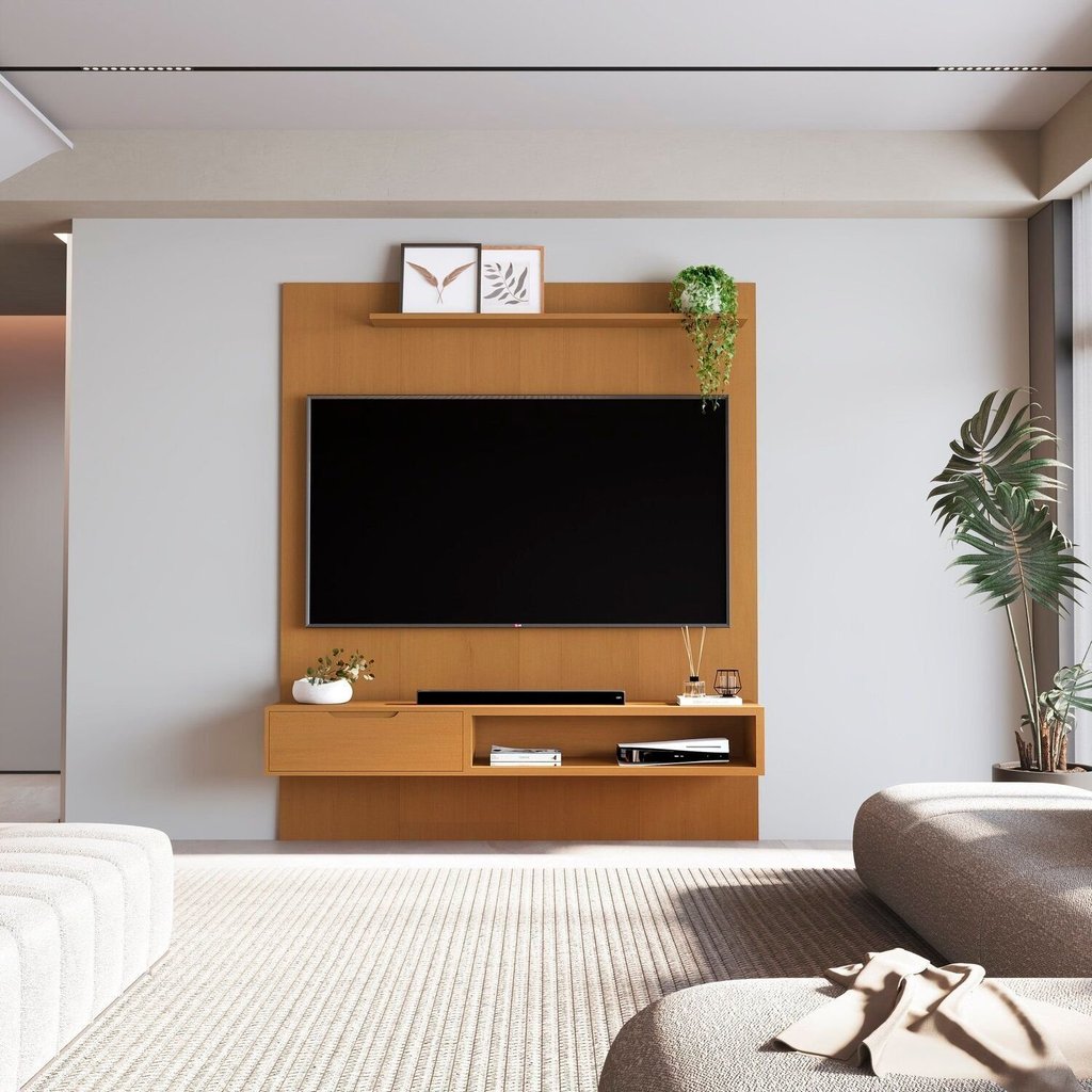 Painel para Tv 75 Polegadas 100% Mdf Plus | Shopee Brasil