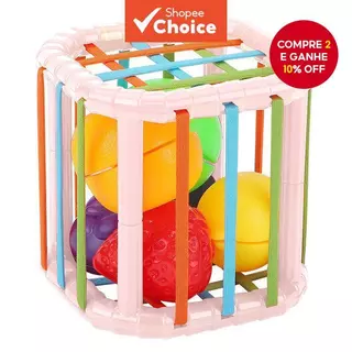 Brinquedo Sensorial Montessori-Treinamento Motorizado Fino Para Bebês Multifacetados Por 0-12 Meses , Bolas Texturizadas em Oferta na Shopee