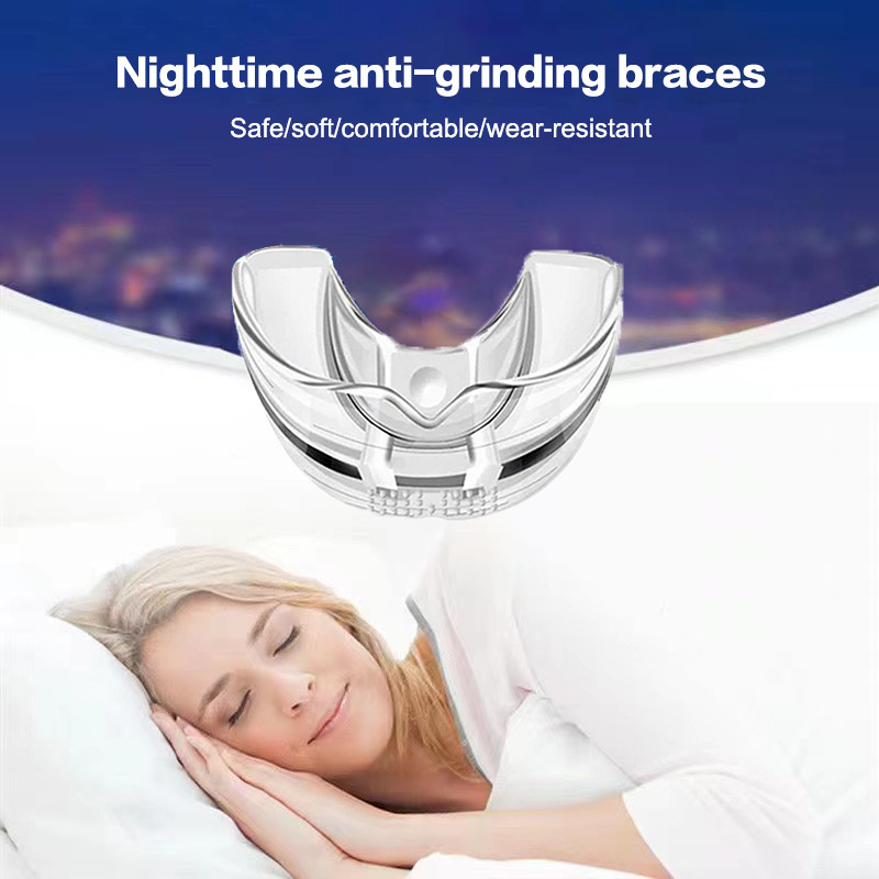 [JCBV] Retentor De Dentes Para Dormir Bruxismo Protetor Bucal Alisador ...