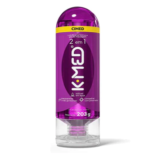 Gel Lubrificante Íntimo K med 2 em 1 203g Sex Shop em Oferta na Shopee