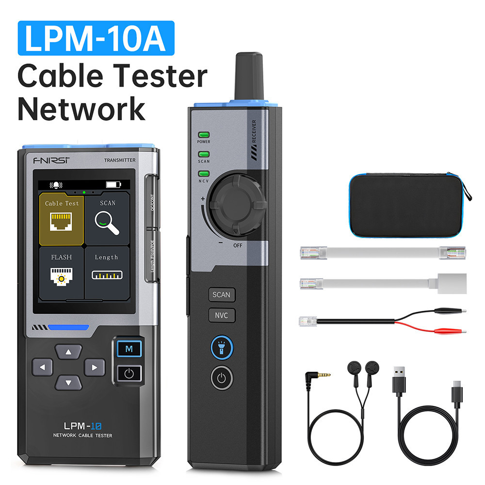 DIYMORE FNIRSI LPM-10A Localizador De Linha De Rede Multifuncional