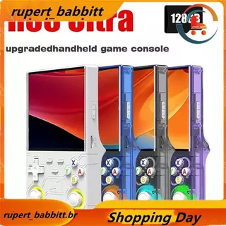R36 Ultra Retro Console De Videogame Portátil 4.0 Polegada Tela 128GB 20000 + Jogos 3D Joystick Linux Jogador A em Oferta na Shopee