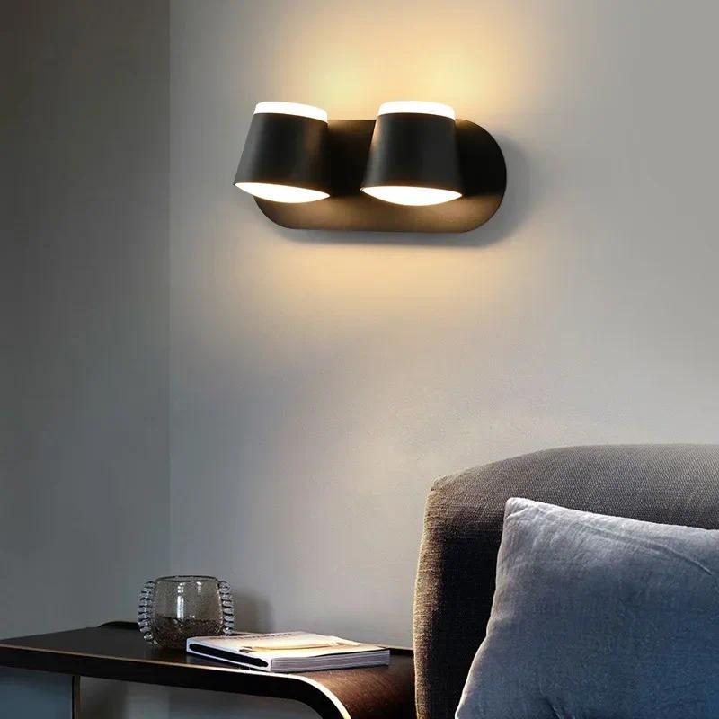 Conjunto De Lâmpadas De Parede LED Contemporâneas Para Quarto E Sala De ...
