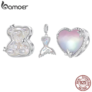 Bamoer 925 Sterling Sliver Charm Aurora Pingente Série De Acessórios Para Pulseira em Oferta na Shopee