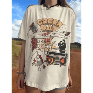 Camiseta Green Day Unissex Lançamento 2025 Fio 30.1 100% Algodão Envio Imediato Qualidade Premium