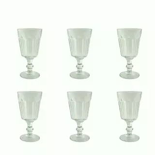 Conjunto de Taças 220ML 6 Peças Vidro Lisboa em Oferta na Shopee