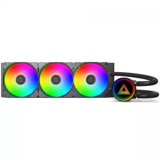 Water Cooler Montech LightFlow ARGB, 360mm, Intel-AMD, Preto em Oferta na Shopee