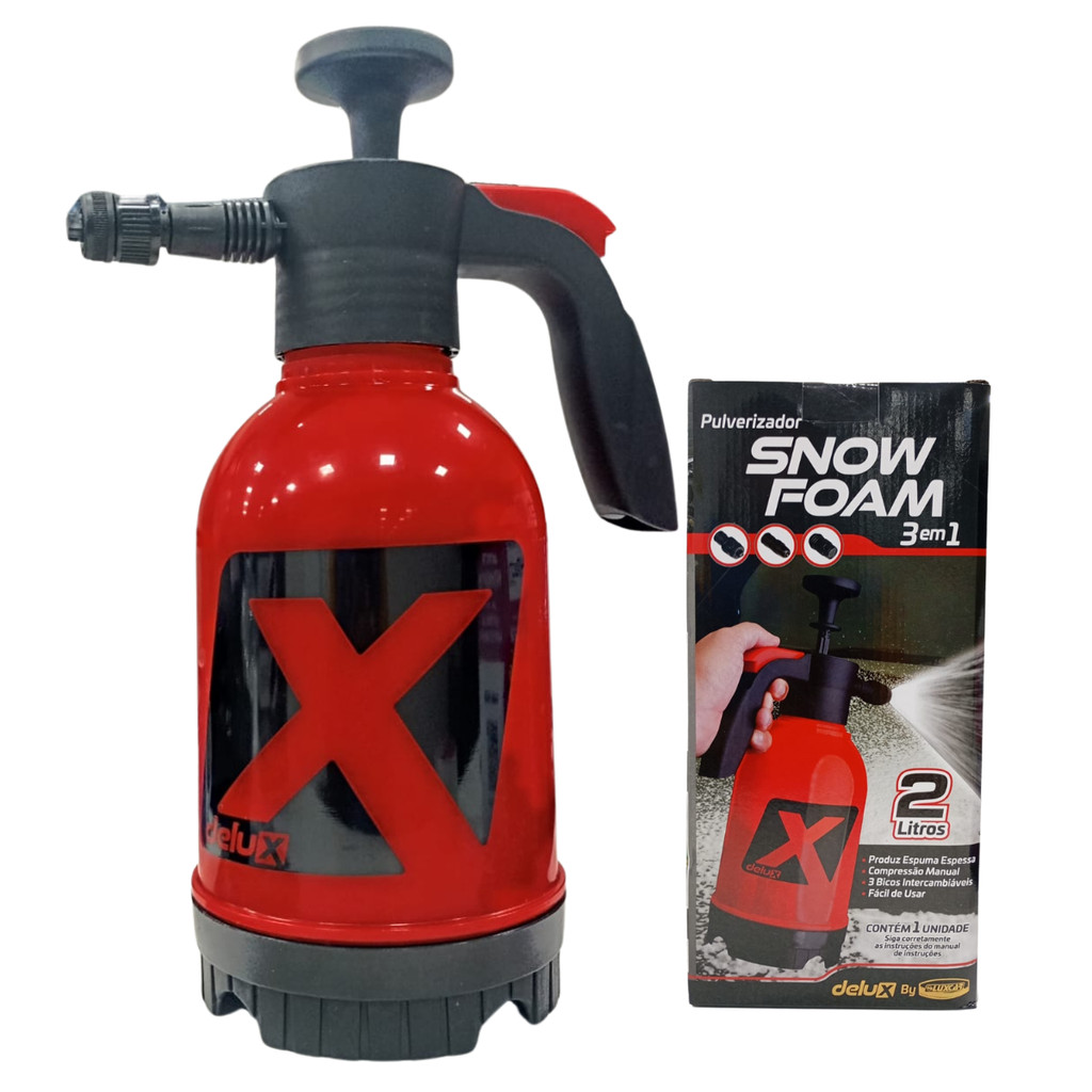 Snow Foam Manual Automotivo 3 em 1 Pulverizador de Espuma | Shopee Brasil