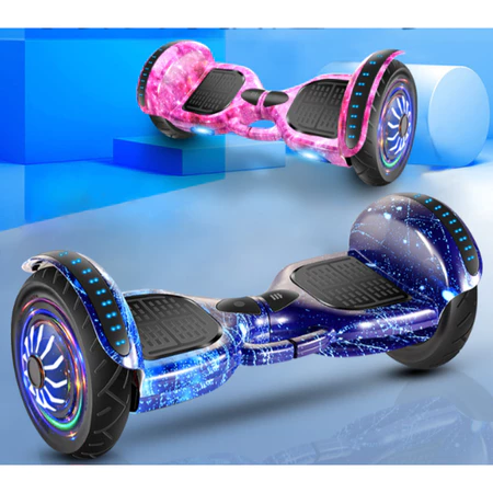 Hoverboard Infantil Skate Elétrico 6.5" Led Bluetooth Bateria De Grande Capacidade Endurance Forte