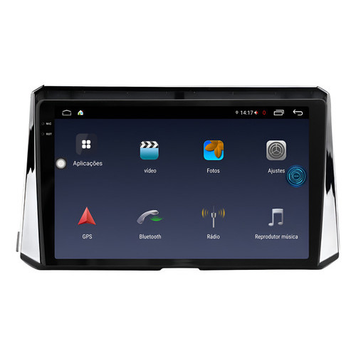 Multimídia Aikon Fóton Corolla 2021 A 2024 6ram 128gb 4g 10'