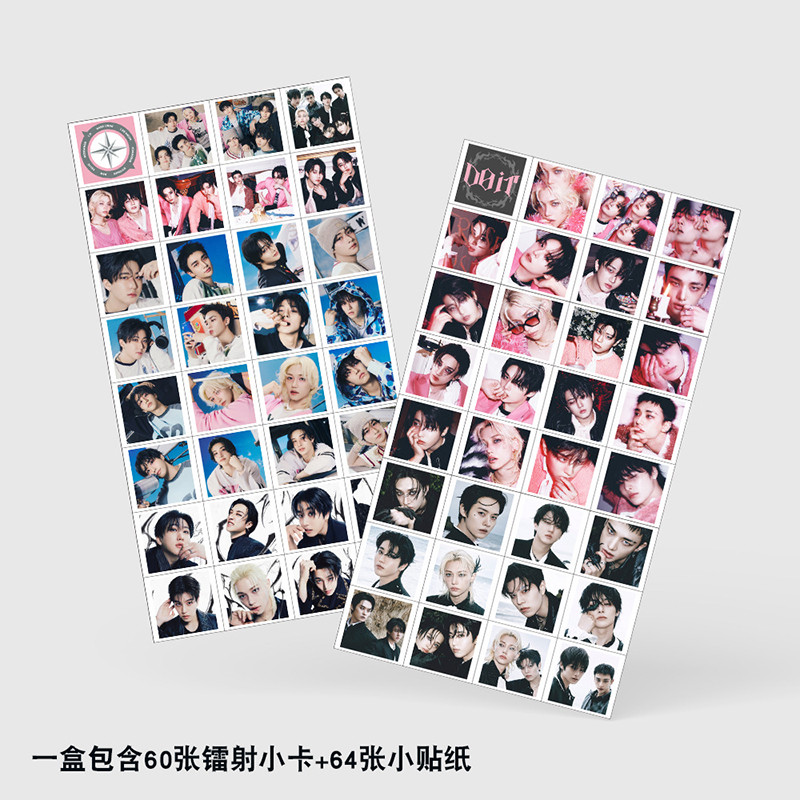 124 Pçs/Caixa Stray Kids Photocards Faz IT Cartão LOMO Holográfico