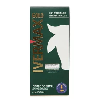 Vermífugo Dispec Ivermax Gold 250ml em Oferta na Shopee